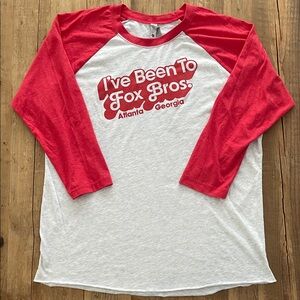 Fox Bros BBQ Atlanta Raglan 3/4 Baseball Shit